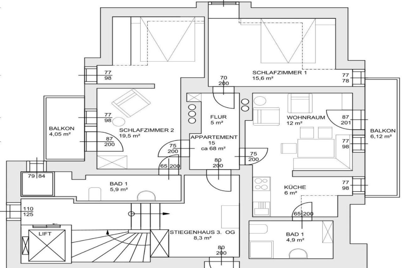 Pension Appartements Gabriele バードガシュタイン エクステリア 写真